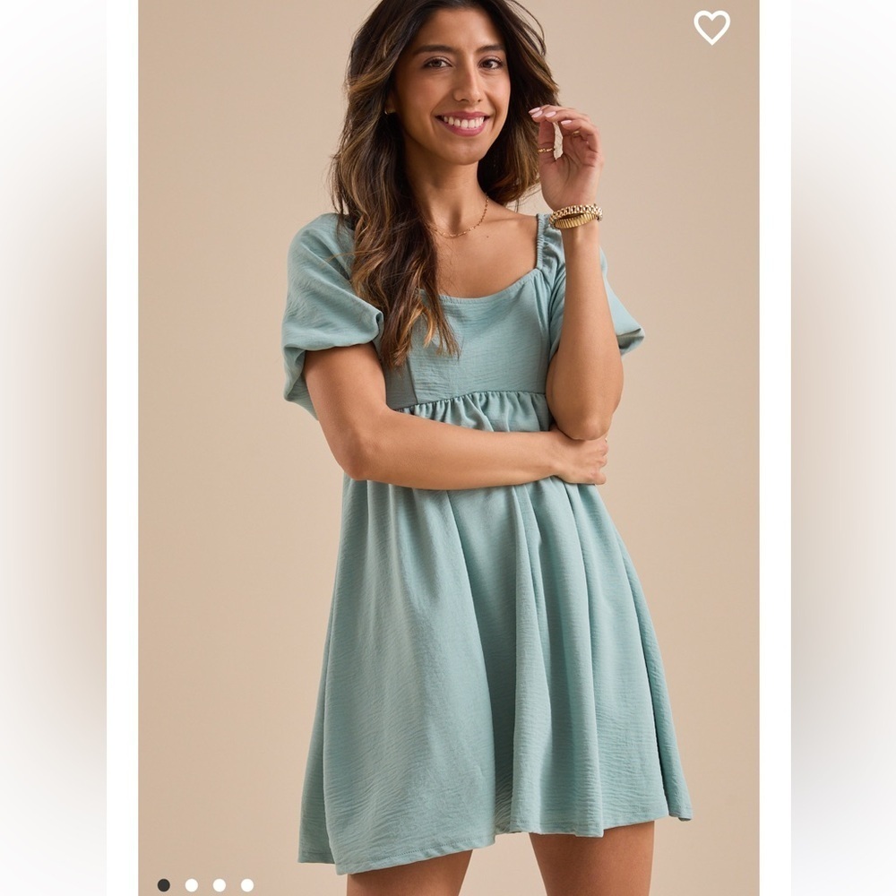 Altar’d State New with Tags Anaya Puff Sleeve Dress